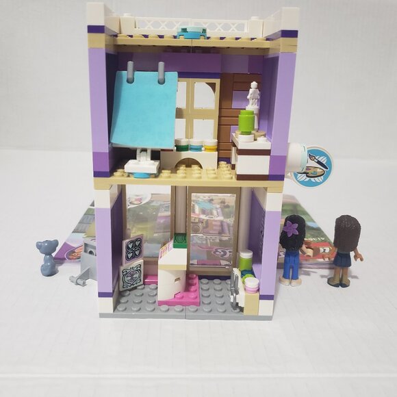 LEGO Friends Emma’s Art Studio 41365 Building Kit (Retired Set) - Picture 3 of 4